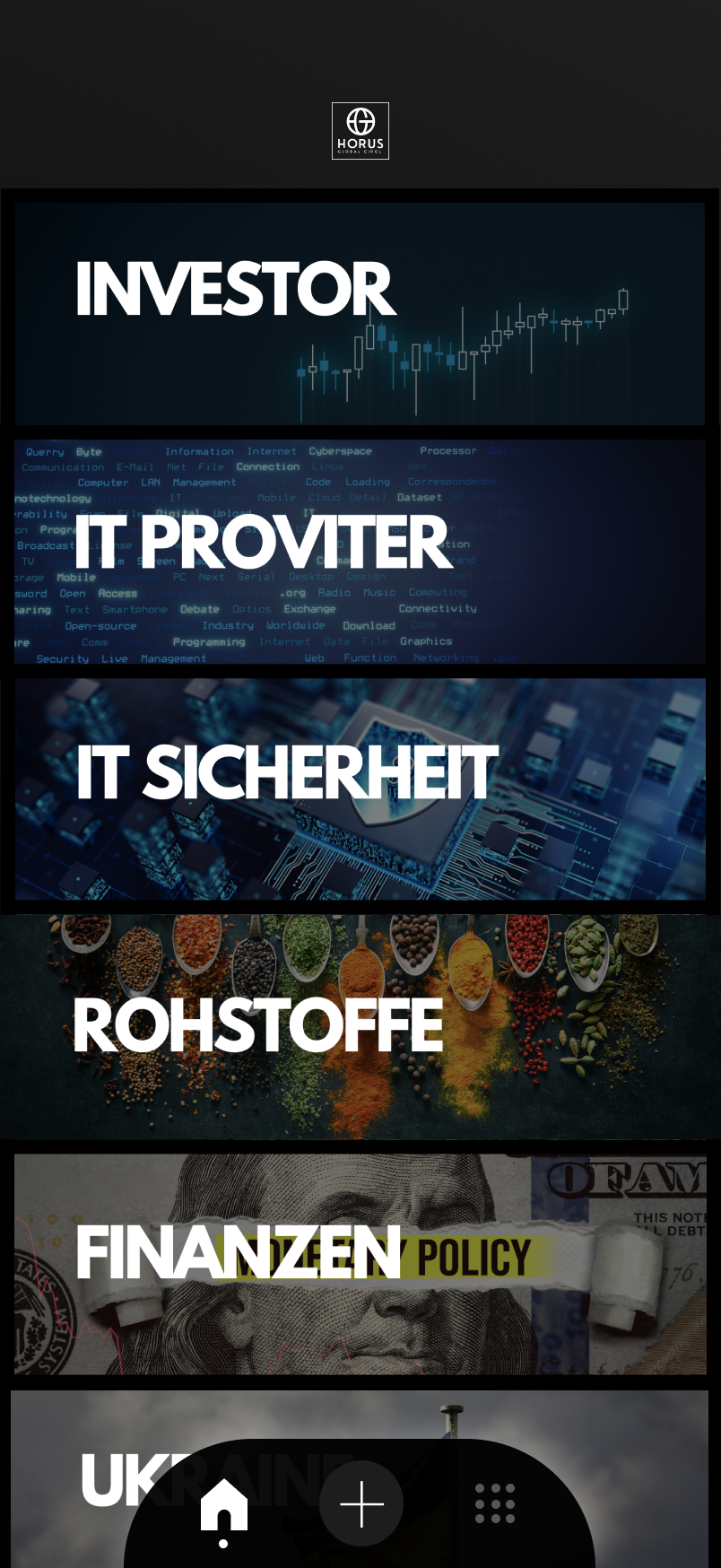 Horus B2B Marktplatz App